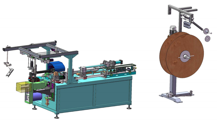 Copper Tube Straightening Flaring & Bending Machine