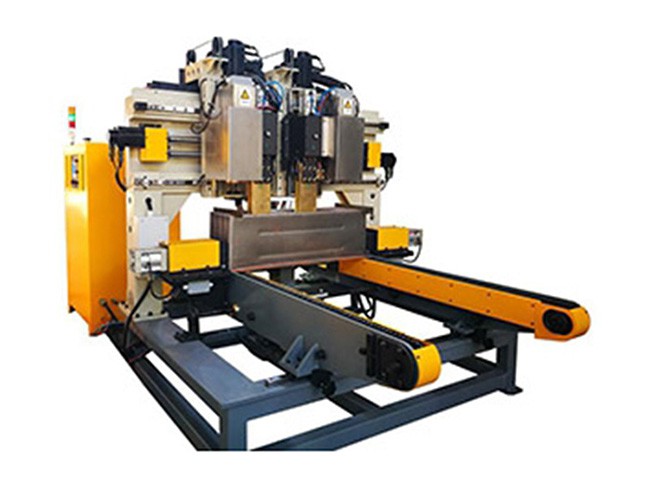 Transformer Corrugated Tank Fin Reinforcement Spot Welding Machine